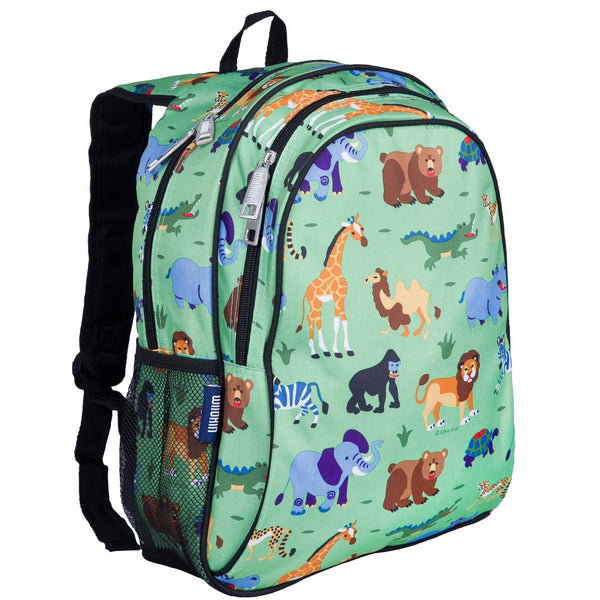Wildkin Kids Backpack 15in Pre-K+ Wild Animals