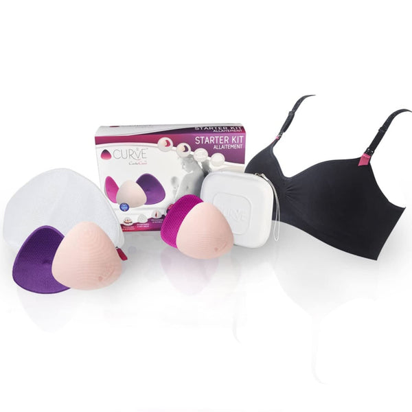 Cache Coeur Curve Breastfeeding Kit Black X-Large