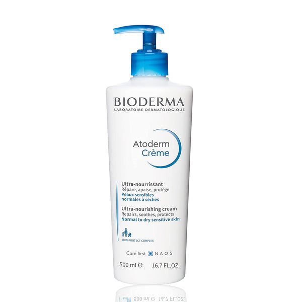 BIODERMA Atoderm Babies Kids Adults Normal to Dry Face & Body Cream 500ML 16.7oz