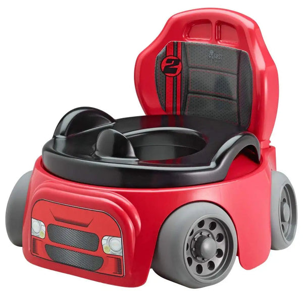 The First Years Potty Trainer Seat Wheels Racer