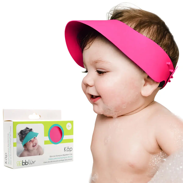 Bbluv Silicone Shampoo Repellent Cap Pink