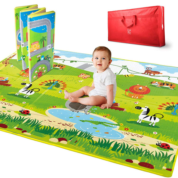 Hape Double-Sided Foldable Play Mat 0 Months+