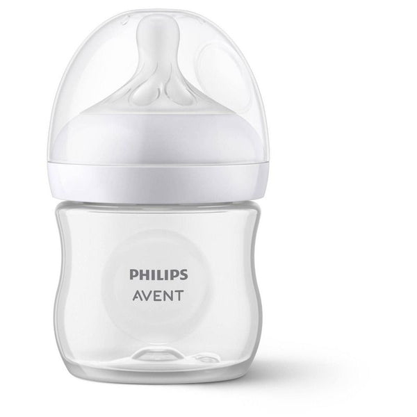 Philips Avent Natural Bottle Clear 0M+ Teat 4oz 1Pk