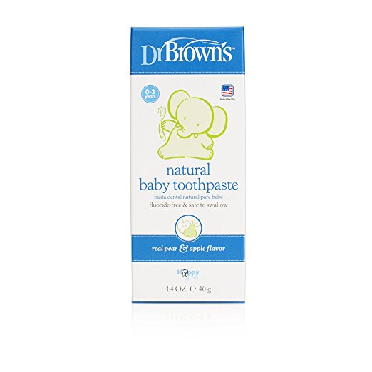Dr. Brown's Natural Baby Toothpaste, 1.4 Ounce