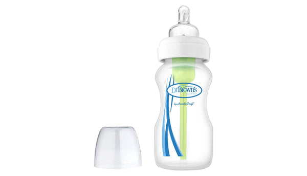 Dr. Brown's Options Wide Neck Baby Bottle, 9 Ounce