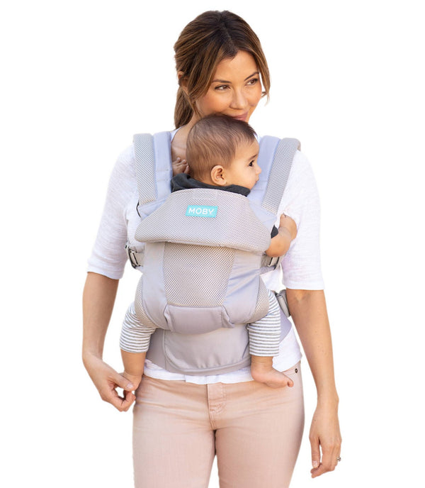 Moby All Position Carrier 0-48M / 7-45lb Glacier Gray