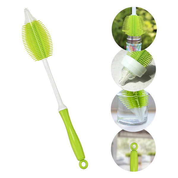 Innobaby - 2-in-1 Silicone Baby and Water Bottle Brush