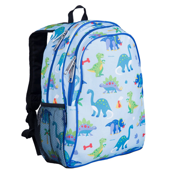 Wildkin Kids Backpack 15in Pre-K+ Dinosaurs