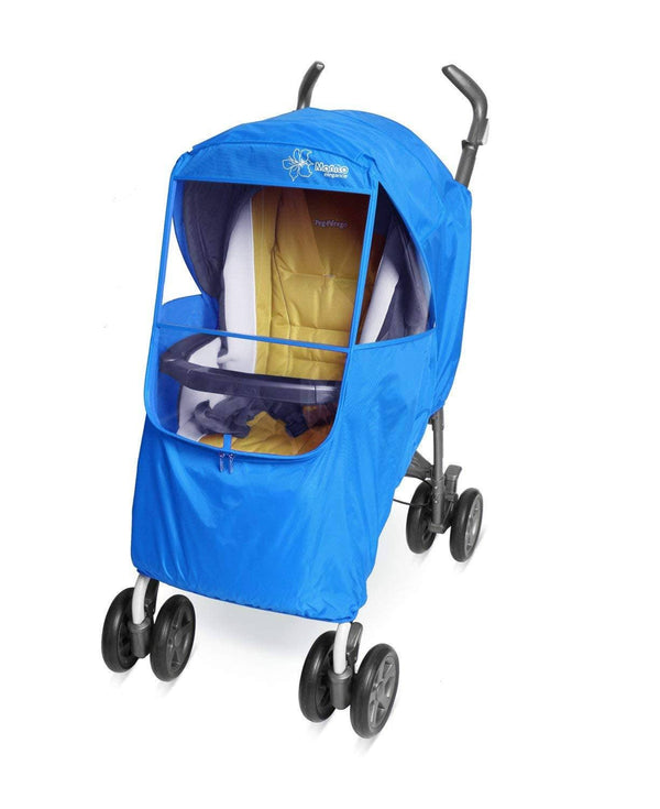 Manito Elegance Plus Stroller Weather Shield/Rain Cover - Blue