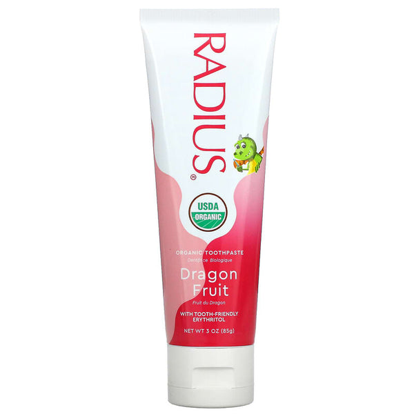 RADIUS - USDA Organic Children's Toothpaste Dragon Fruit 6M+ 3oz