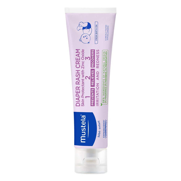 Mustela 123 Diaper Rash Cream 3.8oz 100 ml