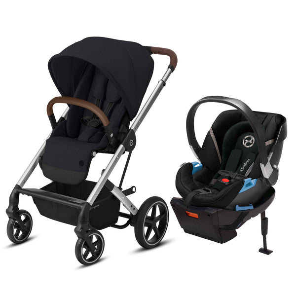Cybex Balios S Lux Stroller w. Aton 2 Infant Car Seat Travel System