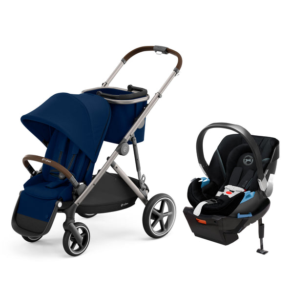 Cybex Gazelle S Stroller w. Aton 2 Infant Car Seat Travel System