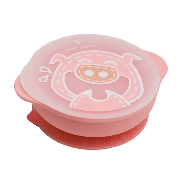 Marcus & Marcus Silicone Suction Bowl & Lid Lucas