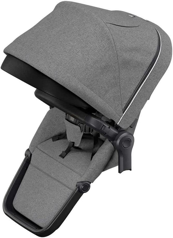 Thule Sleek Stroller Sibling Seat - Black Frame / Grey Melange