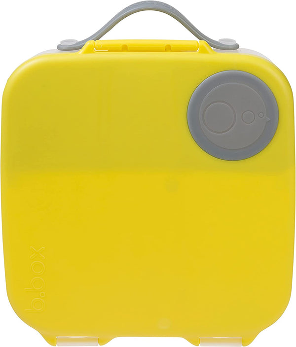 B.Box Leak-Proof Lunch Box w. Cooler Pack 8.5 x 9" Lemon Sherbet