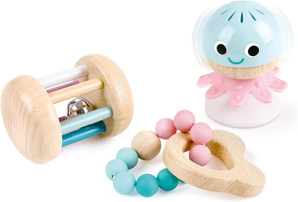Hape Baby-to-Toddler Sensory Gift Set Infant Toy 0M+