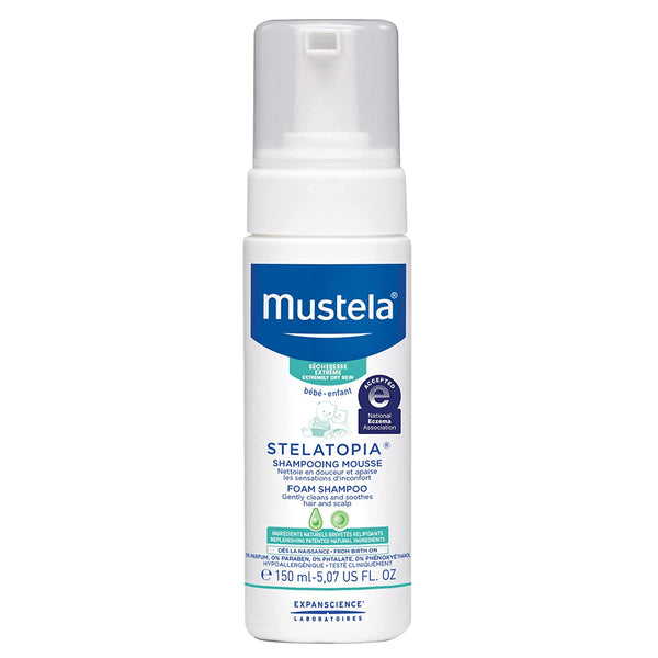 Mustela Eczema Prone Foaming Shampoo150ml