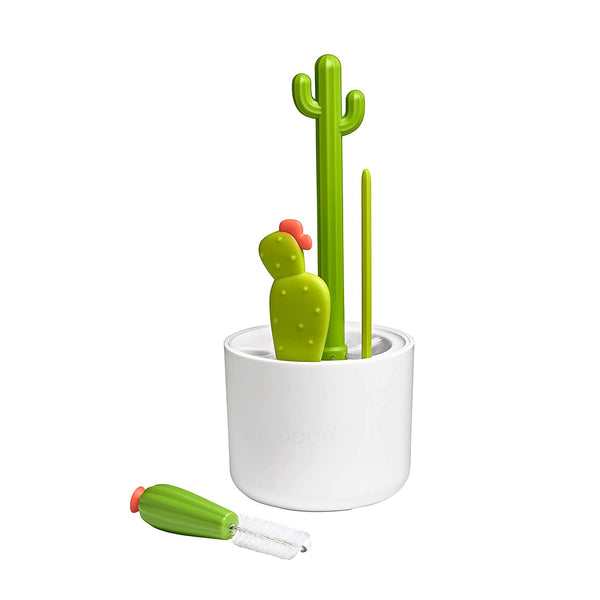 Boon Cacti Cleaning Brsh Set White/Green