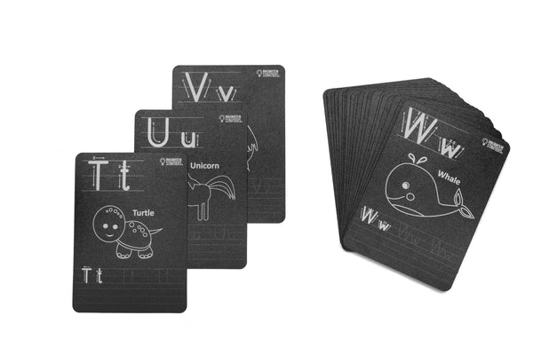 Imagination Starters - Chalkboard Alphabet Cards 26 Pcs