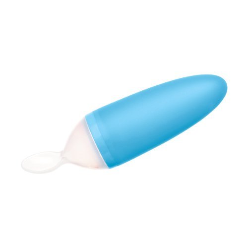 Boon Squirt Silicone Food Dispensing Spoon Blue