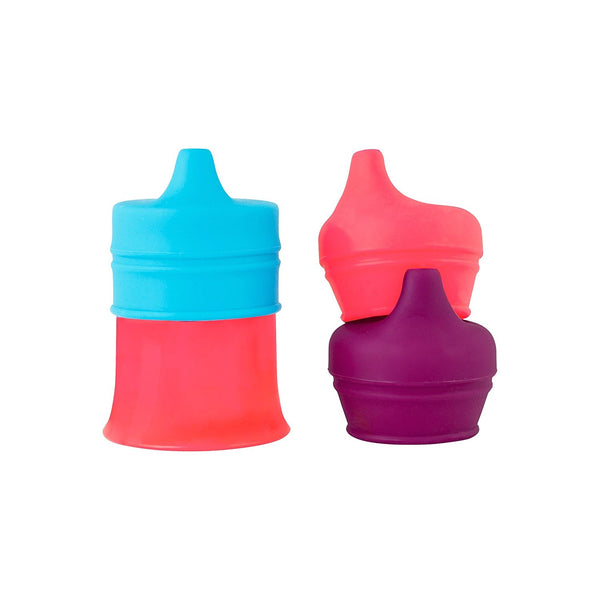 Boon Snug Spout With Cup Pink/Purple/Blue