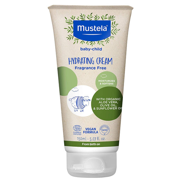 Mustela Hydrating Cream w. Organic Olive Oil 5.1oz / 150ml