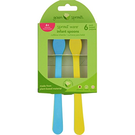 Green Sprouts Infant Spoons 6 pk