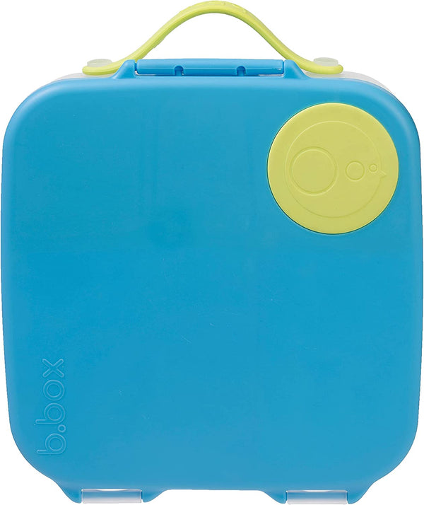 B.Box Leak-Proof Lunch Box w. Cooler Pack 8.5 x 9" Ocean Breeze Blue