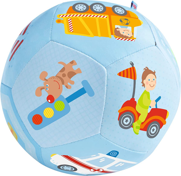 Haba Baby Ball World of Vehicles 5 1/2"