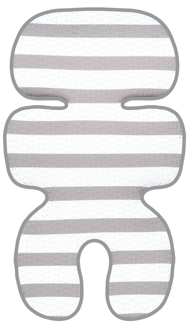 Manito Clean Basic Cool Seat Liner Pad - Stripe Grey