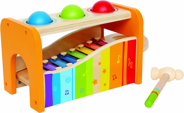 Hape Pound and Tap Bench Musical Toy 12M+