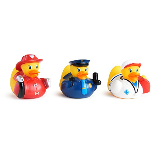 Munchkin 3 件装 Hero Mini Ducks 9M+ 颜色不同
