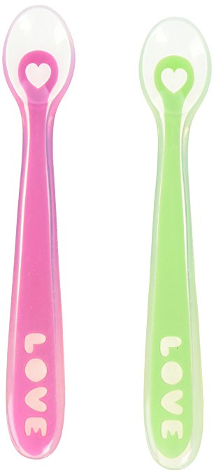 Munchkin Silicone Spoons 2 Counts Color Vary