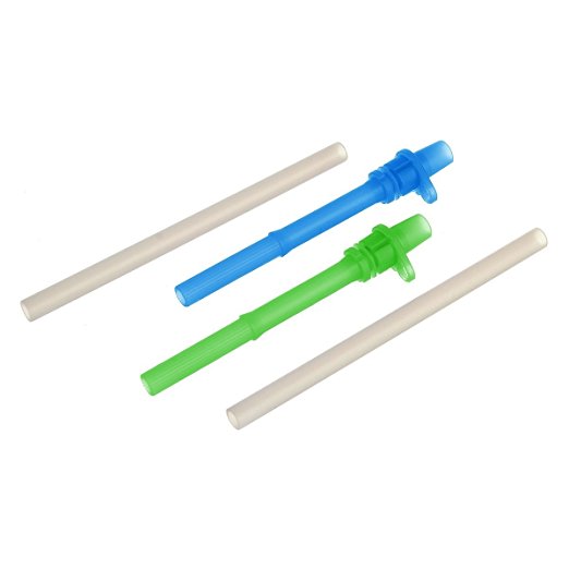 Munchkin Spill-Proof Relacement Straws 2 Sets Colors may vary