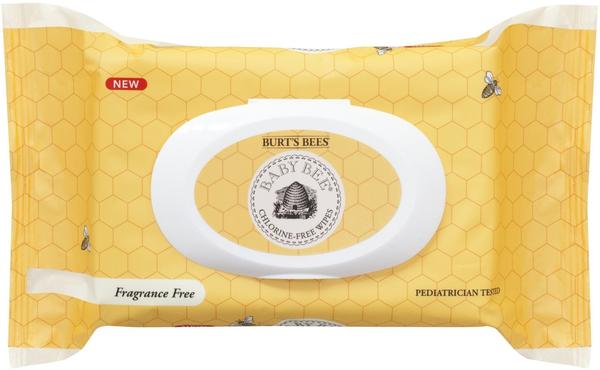 Burt's Bee Baby Wipes, Fragranc Free, 72 Count