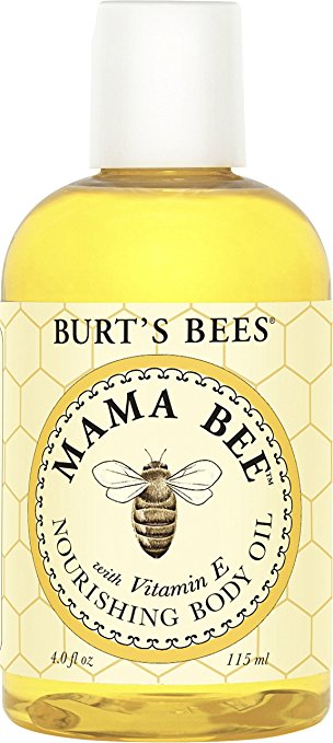 Burt's Bees 100% 天然妈妈蜂滋养身体油，4 盎司