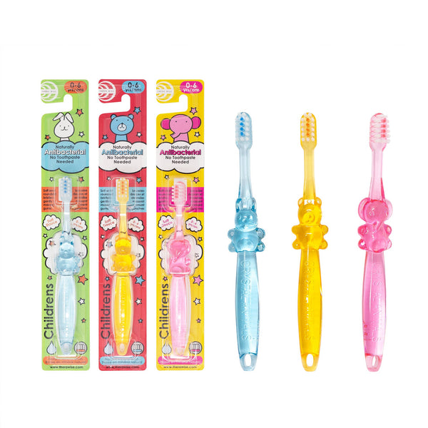 There Wise - Children's Antibacterial Toothbrush - 0-6yrs