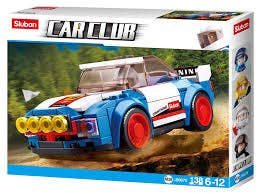 Sluban - Car Club Building Brick Kit, Rally Car (138 Pcs)