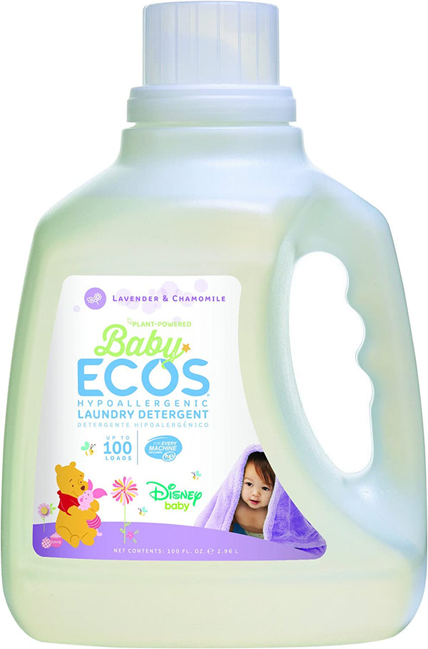 Ecos 婴儿洗衣粉，薰衣草，100 盎司