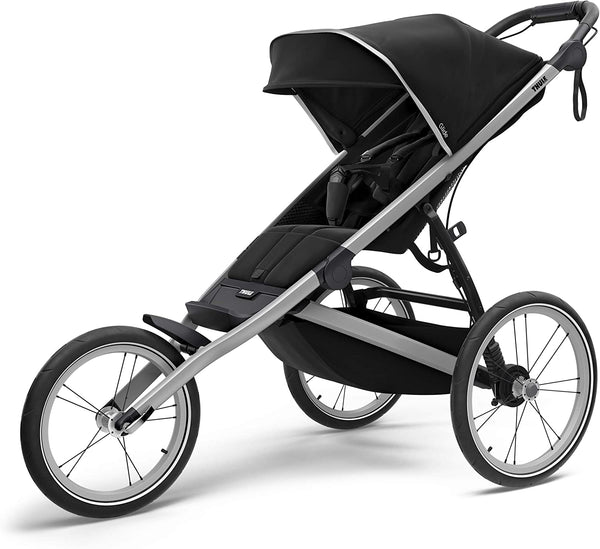 Thule Glide 2 慢跑婴儿车铝制框架 - 墨黑色