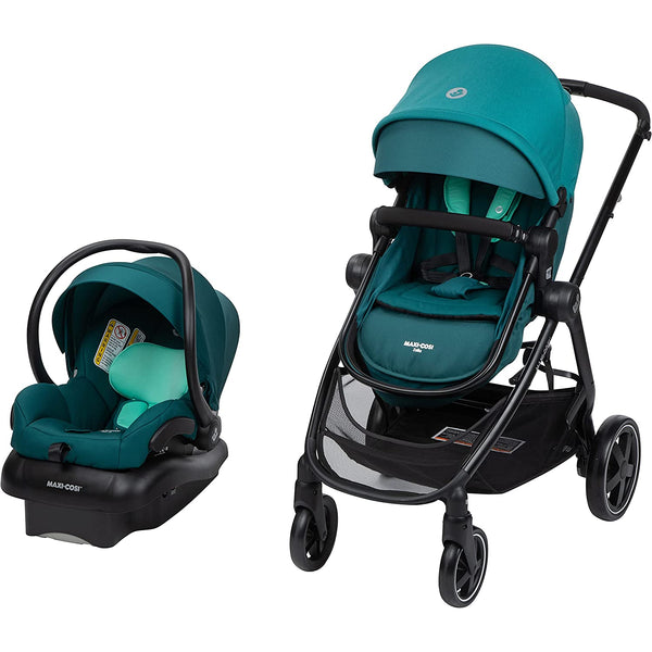 Maxi Cosi Zelia2™² Modular Travel System w. Mico 30 Infant Car Seat - Spring Meadows