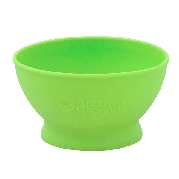 Green Sprouts Silicone Feeding Bowl 7oz 6M+ Green