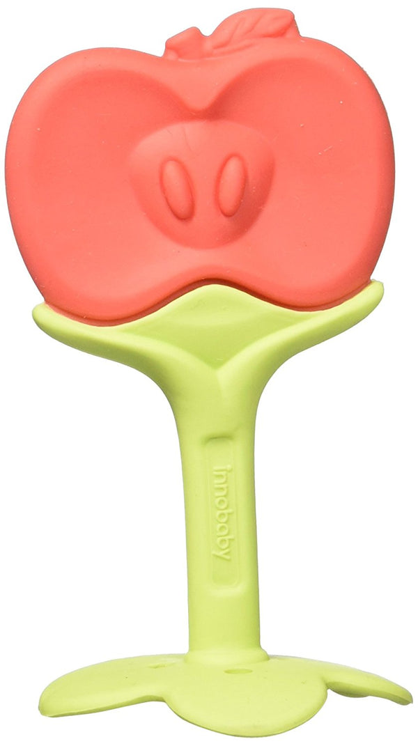 Innobaby BPA Free Teethin Smart EZ Teether and Sensory Grip Fruit Toy Apple