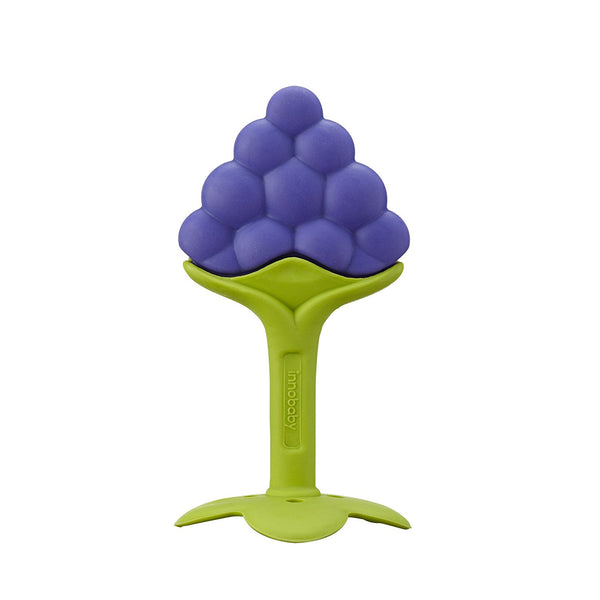 Innobaby BPA Free Teethin Smart EZ Teether and Sensory Grip Fruit Toy Grape