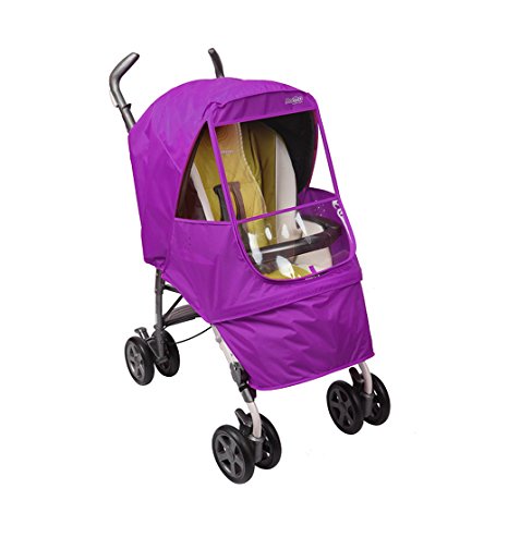 Manito Elegance Alpha Stroller Weather Shield/Rain Cover - Purple