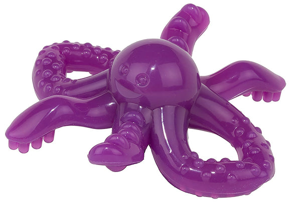 Baby Banana Octopus Brush Baby Teething Toy Toothbrush 3 Months+, Purple