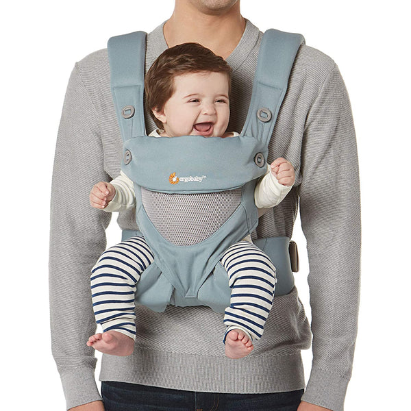 Ergobaby 360 All-Position Baby Carrier Cool Air Mesh 12-45lb - Sea Mist