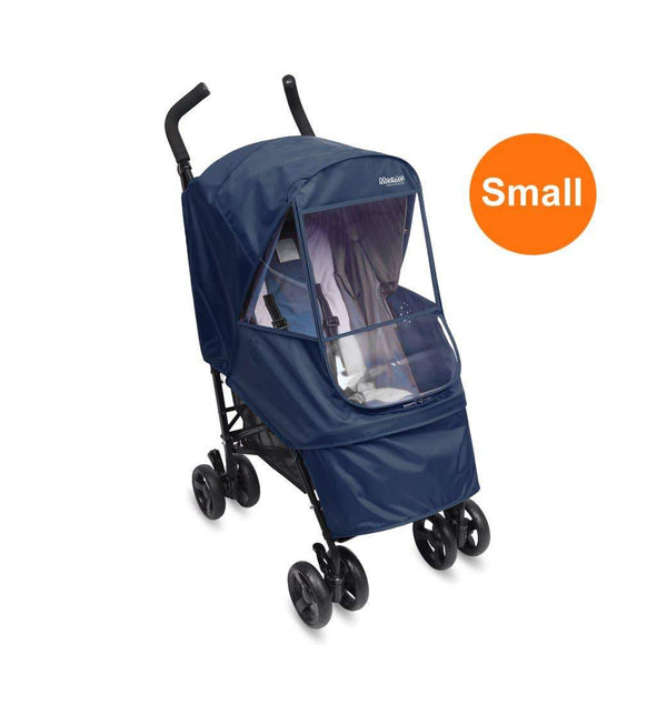 Manito Elegance Alpha Stroller Weather Shield/Rain Cover Small Size - Navy