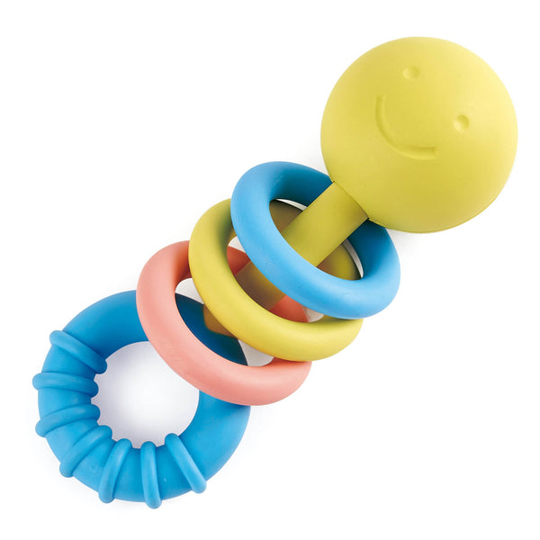 Hape Rattling Rings Teether Infant Toy 0M+